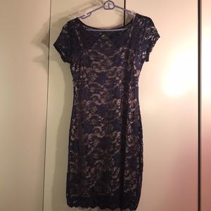 Blue Lace dress